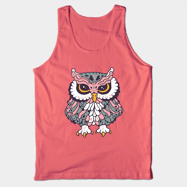 Baby Owl Tank Top by nokhookdesign